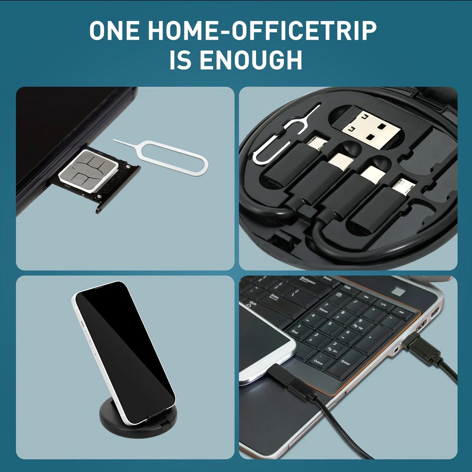 Universal Travel Charging Adapter Kit