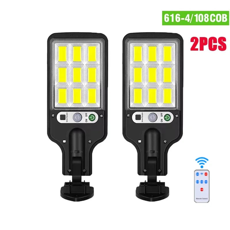 Powerful Solar Motion Light Outdoor Waterproof Garden Lamp