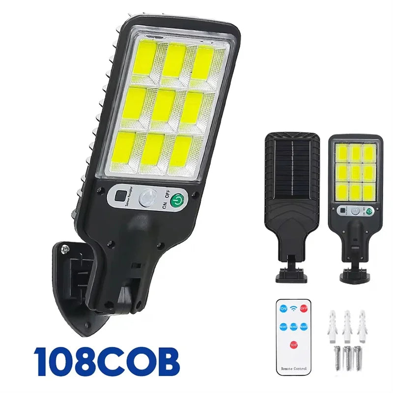 Powerful Solar Motion Light Outdoor Waterproof Garden Lamp